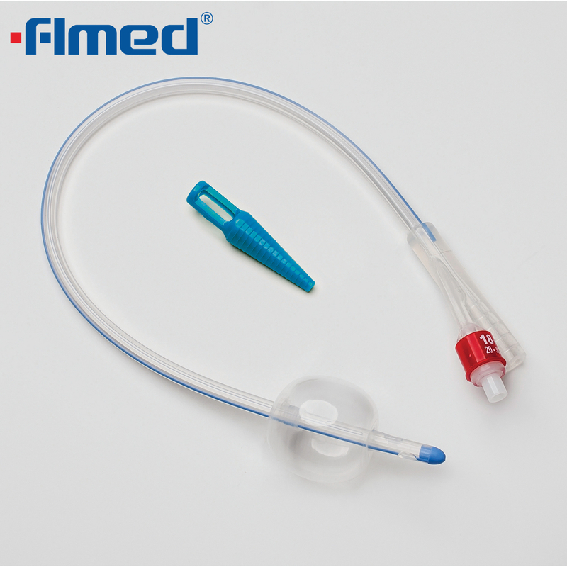 Catéteres pediátricos 100% silicona foley