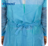 Vestido médico con brazalete de punto, PP no tejido, no estéril